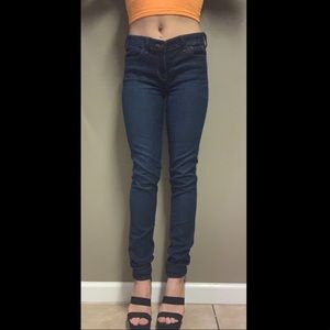 Dark Wash Hollister Jeggings